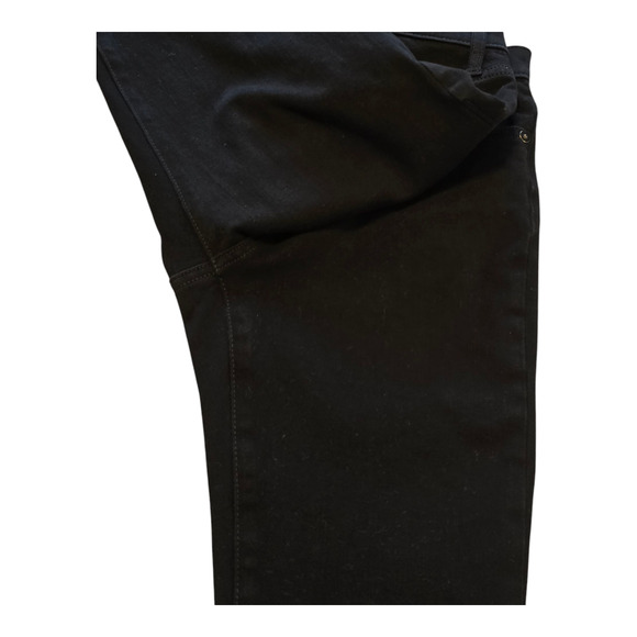 Banana Republic Jeans Womens Size 26P Black Mid-Rise Skinny Cropped Rock Casual - Picture 7 of 11